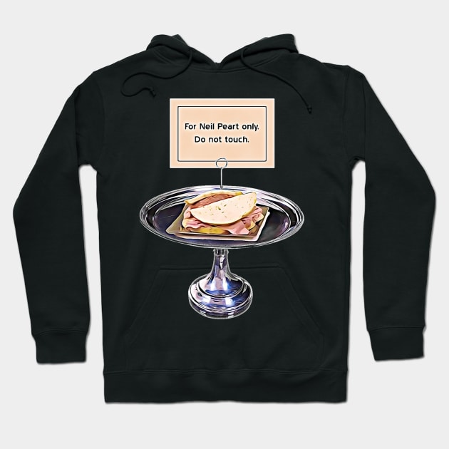 Rush - Neil Peart's Sandwich - Time Machine Tour Hoodie by RetroZest